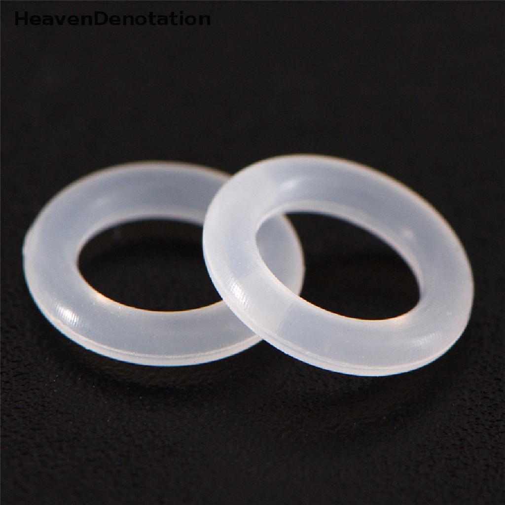 120pcs O-Ring Switch Dampeners Bahan Karet Silikon Warna Putih Untuk Cherry Mx Keyboard