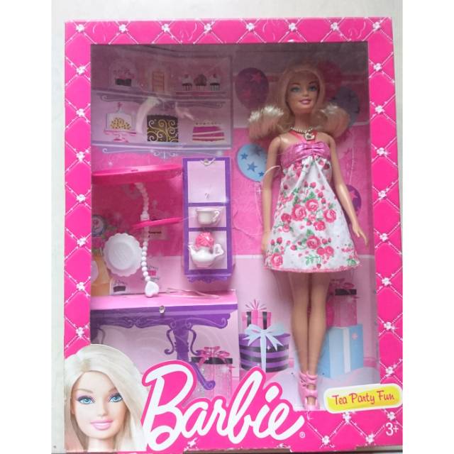 barbie tea set
