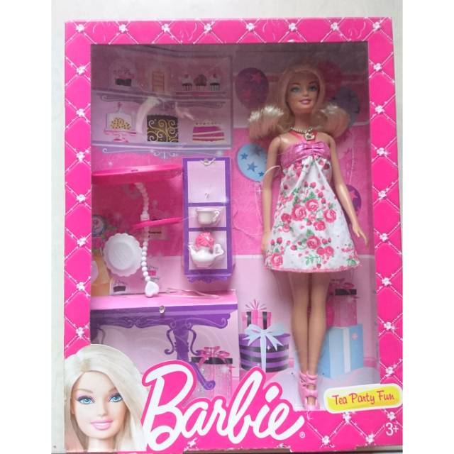 barbie tea party set