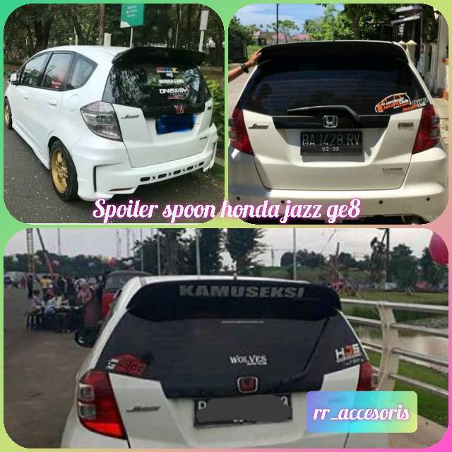 Spoiler spoon honda jazz ge8