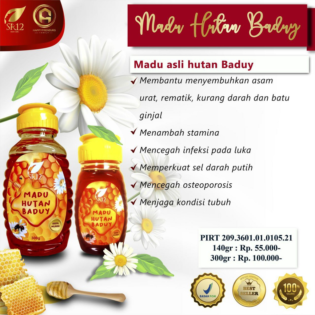 

[READY] SR12 Madu Hutan Baduy