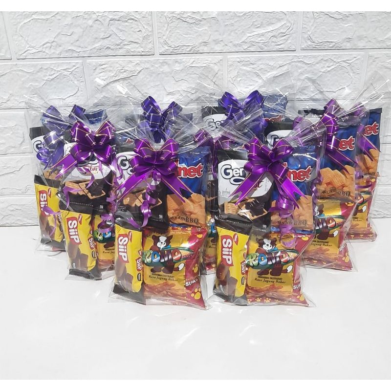 

paket snack souvenir ulang tahun murah
