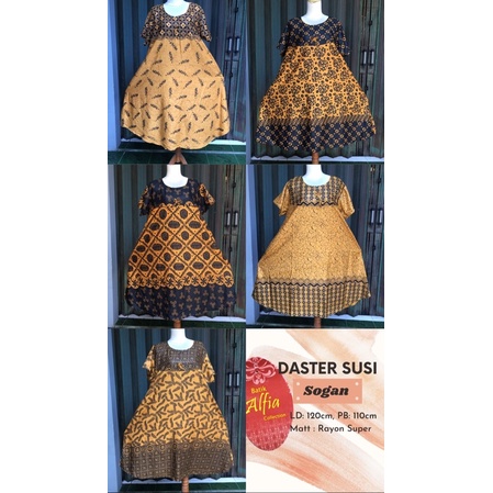 Daster Rayon Batik Sogan