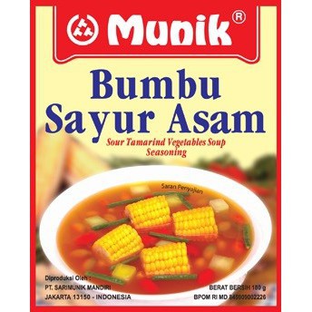 

Munik Bumbu Sayur Asem 180 gr Box