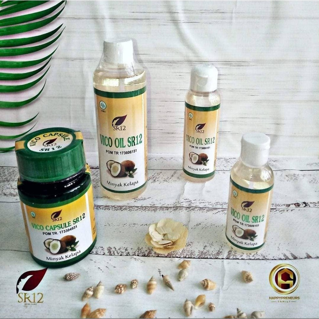 

Minyak Kelapa Murni SR12 Vico (Virgin Coconut) Oil / Capsule