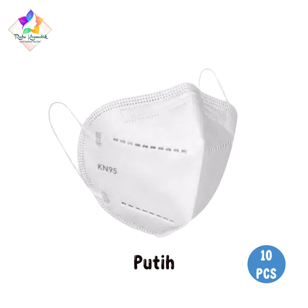 ❤ RATU ❤ Masker KN 95 Care Ion Non Medis | 5 Layer Filter Isi 10 Pcs | Earloop | Face Mask CAREION