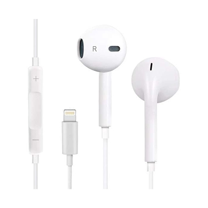 Headset Earphone Lightning Handsfree - NON PACKING