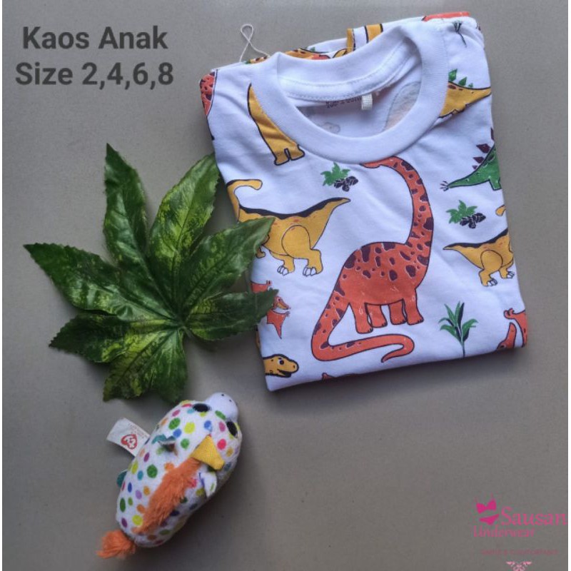 kaos anak sausan underwear