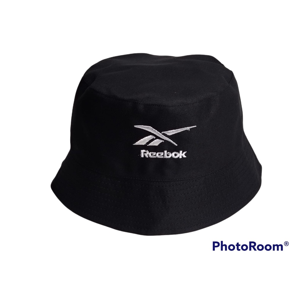 TOPI Bucket pria BordiR Motif REEBOK Keren dan Kekinian FASHION UNISEX