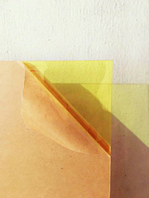 

RB Acrylic Akrilik lembaran 2mm ukuran 92x45cm warna transparan