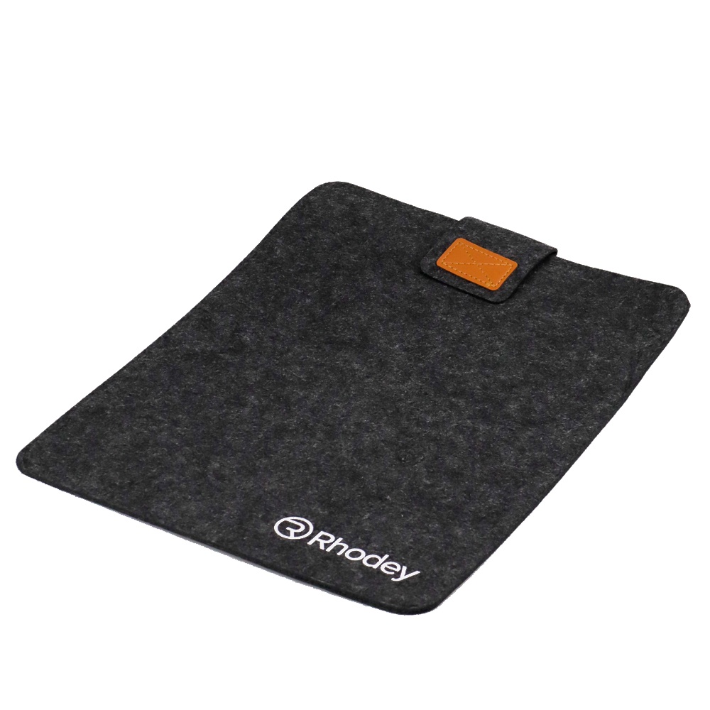 G8IRhodey Felt Sleeve Case Laptop 15 Inch - Da98 - Dark Gray Or-i