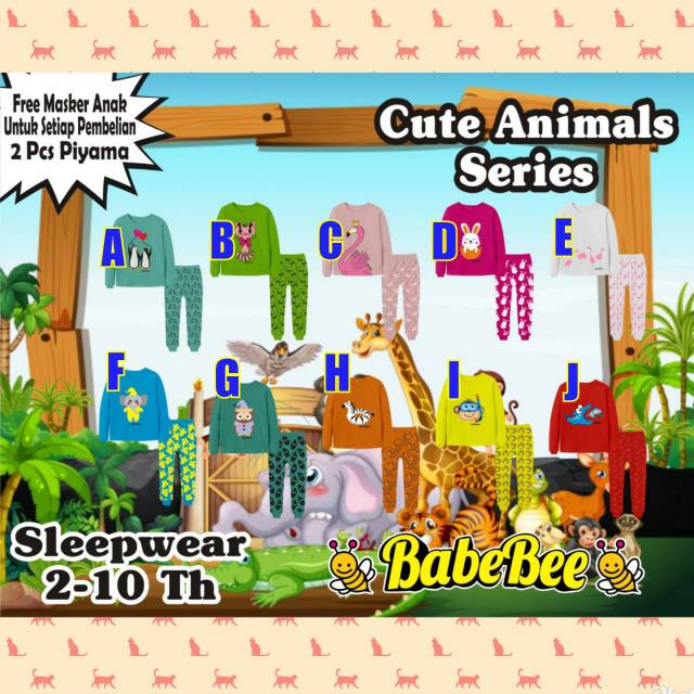 Piyama Animal Series by BabeBee