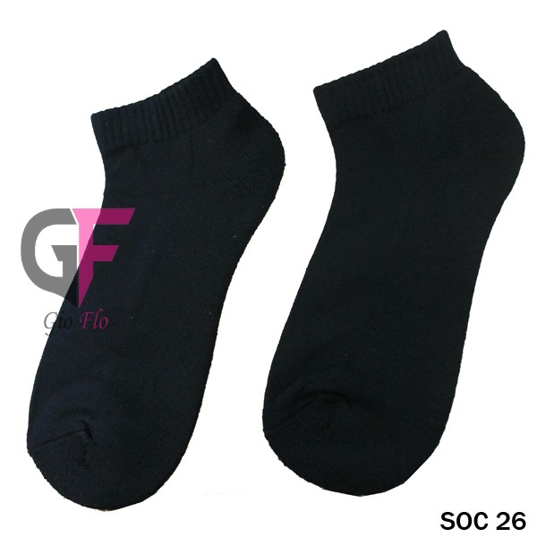 GIOFLO Kaos Kaki Rajut Hitam Black / SOC 26
