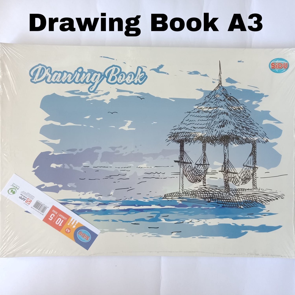 

Buku Gambar SIDU A3 / Drawing Book A3 / buku menggambar murah satuan ecer 1pcs buku