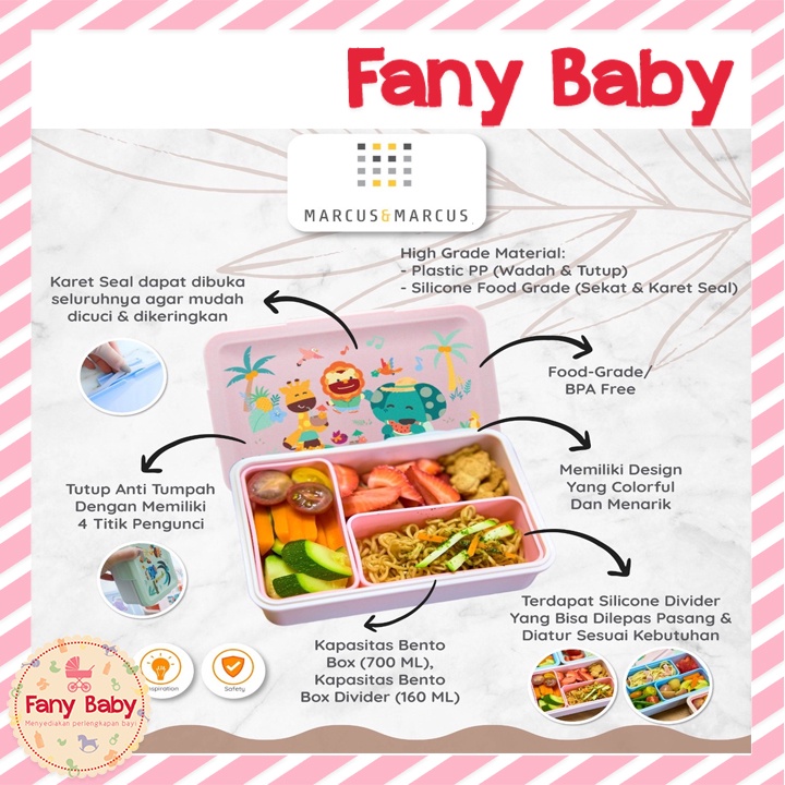 MARCUS &amp; MARCUS BENTO BOX