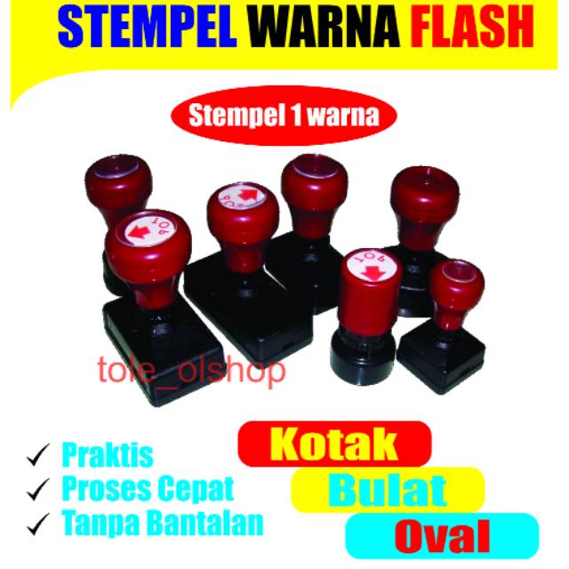 

STEMPEL WARNA FLASH MURAH