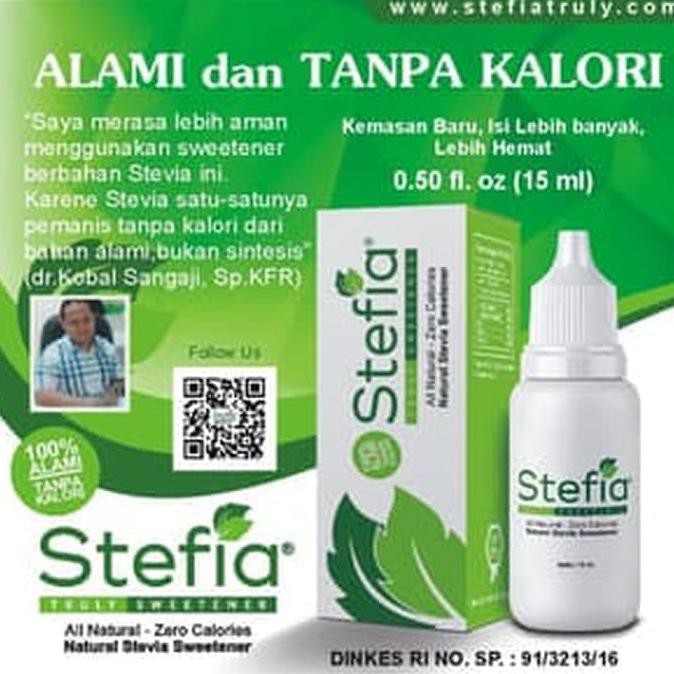 

[[BISA COD]] STEFIA gula diet diabetes 0 kalori dari daun stevia Pemanis Alami DISKON Kode 60