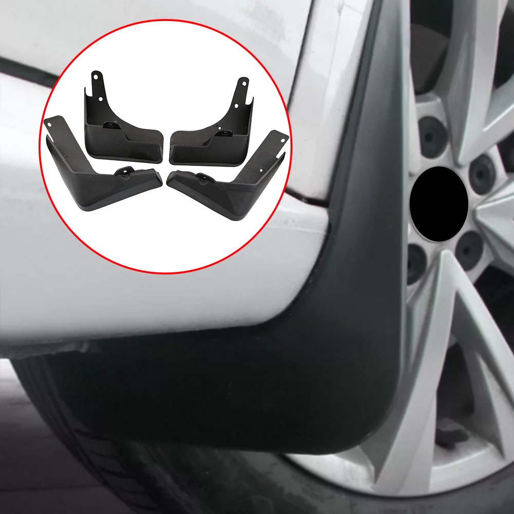 4pcs Mudflaps Mudguard Pelindung Splash Untuk Nissan X-Trail Xtrail T 32 2014-2017