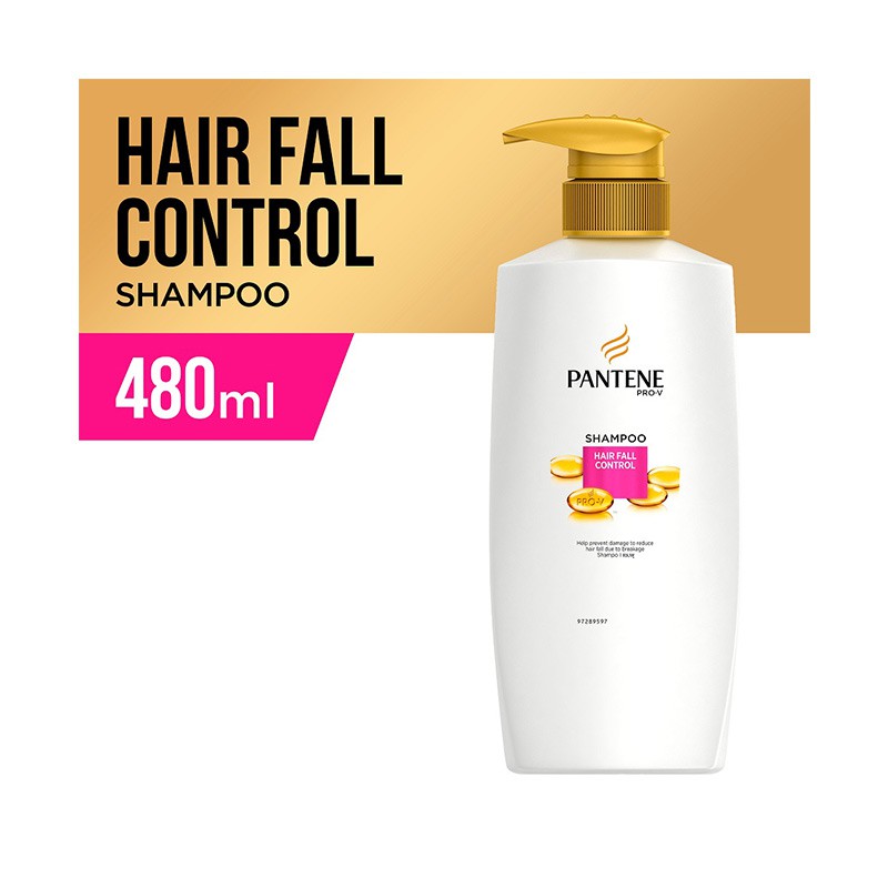 Pantene Shampoo Hair Fall Control [480 mL]