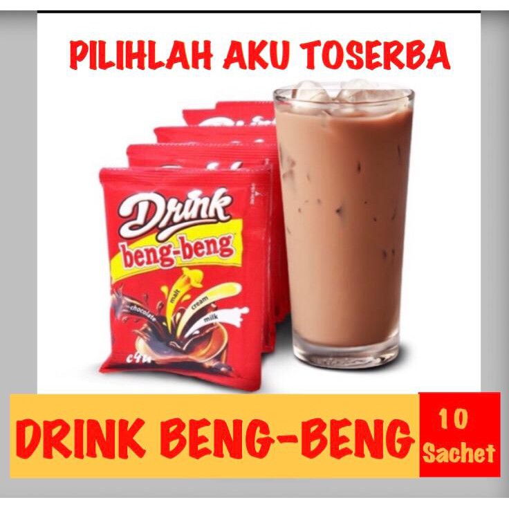 

Drink Beng-Beng Drink Minuman Coklat Sachet 30 gram (HARGA RENCENG)