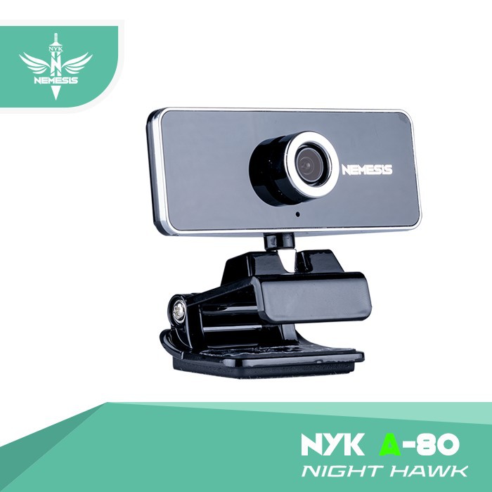 Webcam nyk nemesis wired usb 30fps 960p Hd live streaming zoom skype obs night hawk a80 - Pc web camera a-80