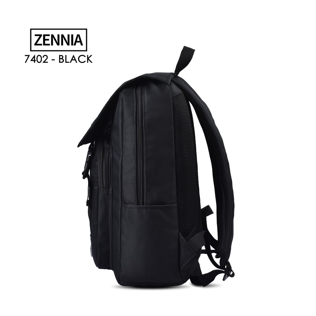 Tas Sekolah Zennia 7402 Tas Ransel Kuliah Wanita Tas Fashion Travelling Tas Perempuan