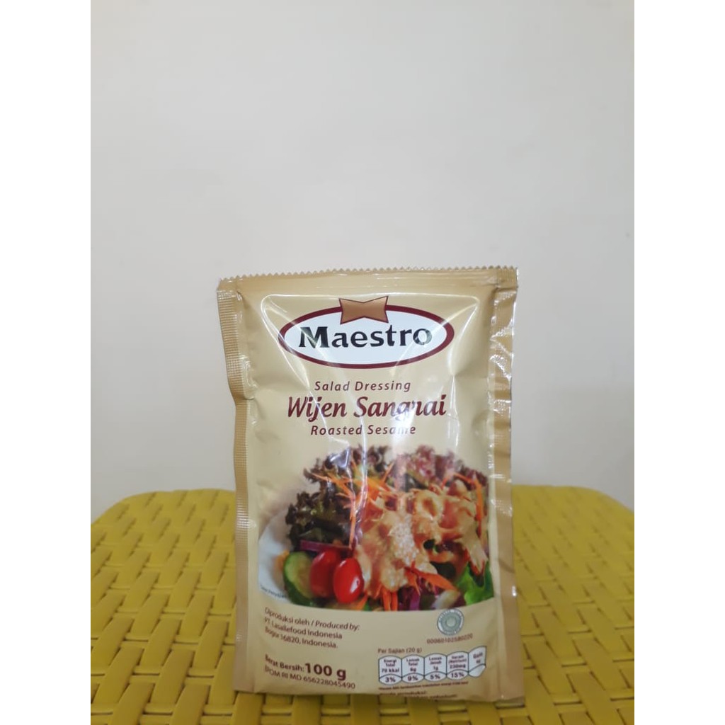 

MAESTRO SALAD DRESSING WIJEN SANGRAI 100 GR