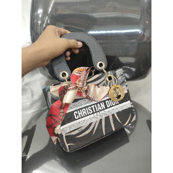 Tas Fashion Wanita Motif Bunga Tulis Terlaris