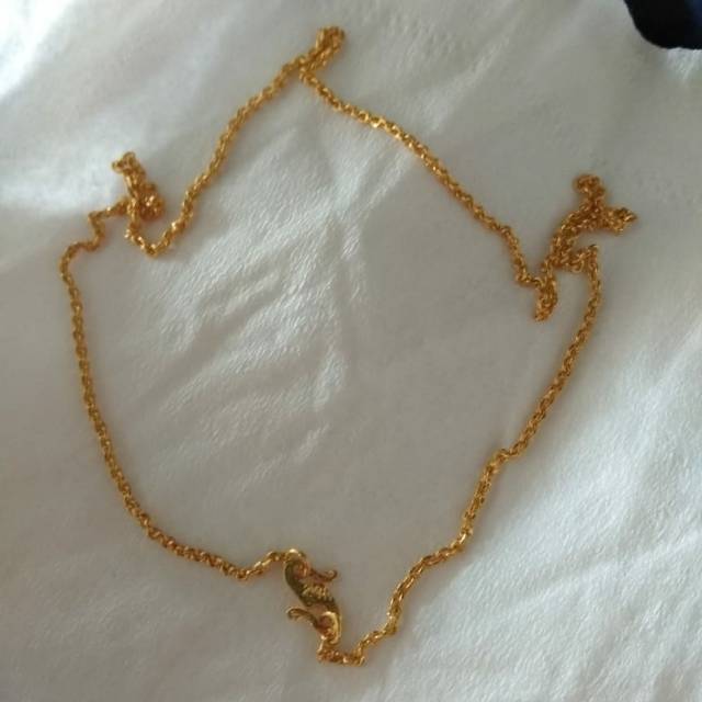 Emas kadar 880%. 3gram. Gelang.