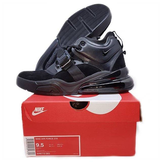 [SISA SZ 41] Nike Air Force 270 Triple Black