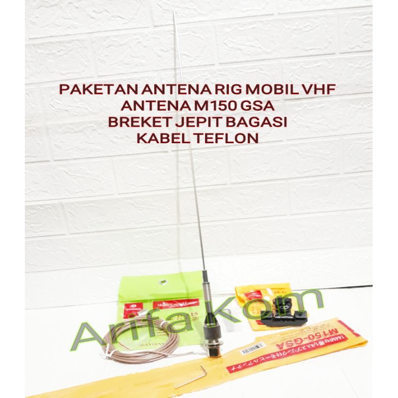 Jual Paketan Antena Radio Rig Mobil Frequency Vhf Murah Jual Paketan Antena Mobil Singel Band