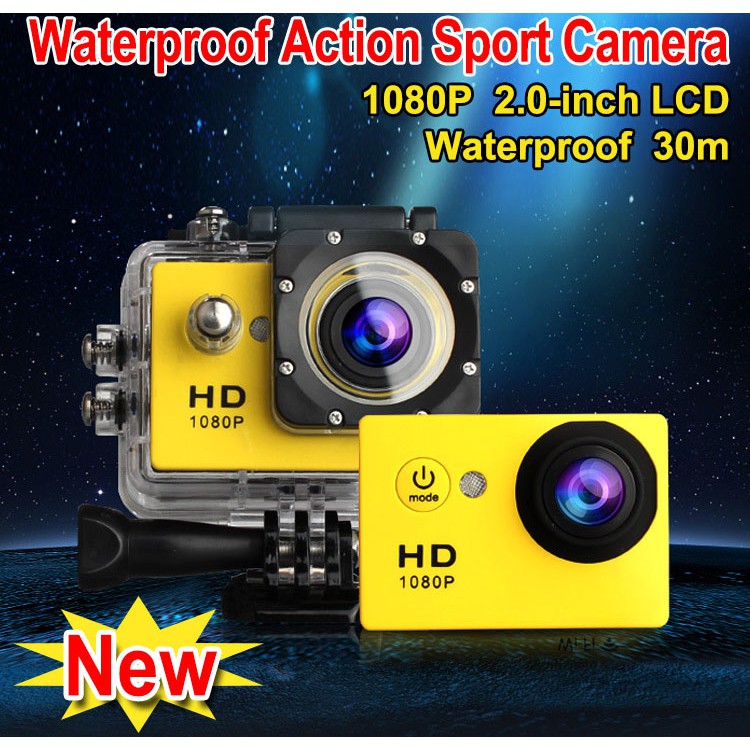 Action Camera | Sports HD-DV 1080P H.264 | Full HD 2.0