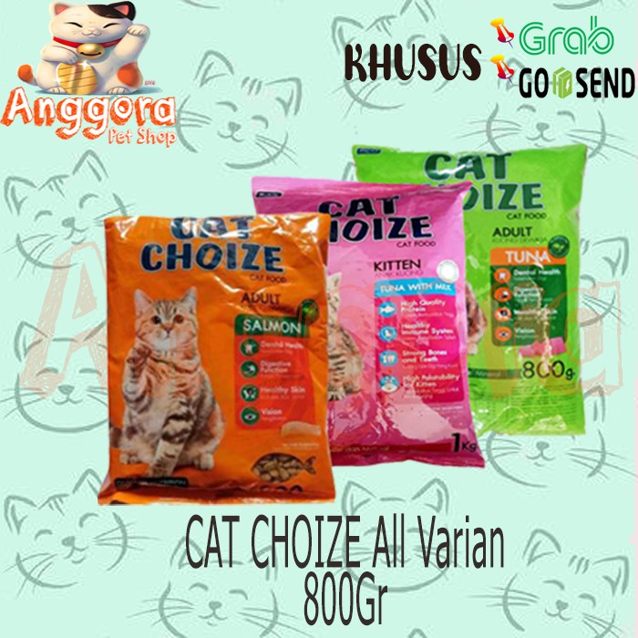 Makanan Kucing kering murah CAT CHOIZE All Varian