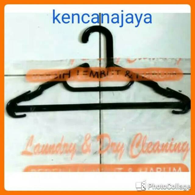 Hanger plastik laundry/Hanger laundry murah 1 gross