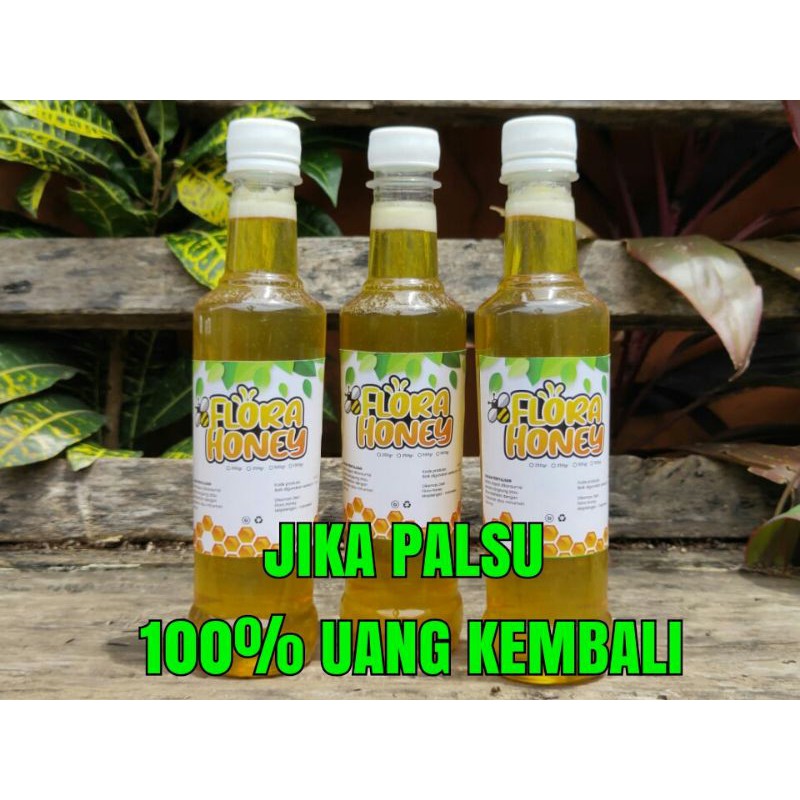 

bisa (COD) Madu kuning asli Madu organik khas nusantara 500gr lebah Apis cerana