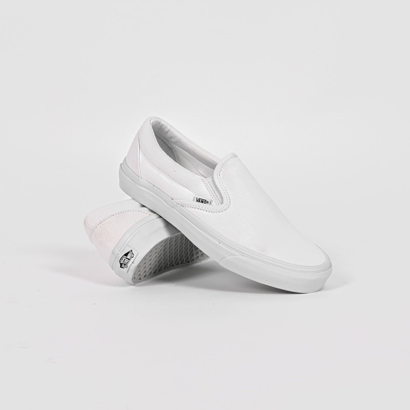 Vans Slipon Classic Full White Canvas Original