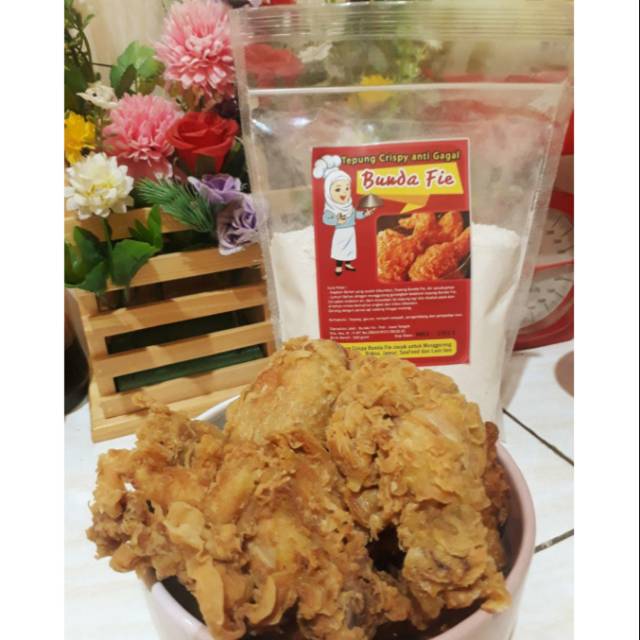 

Tepung Crispy Serbaguna Anti gagal by Bunda Fie