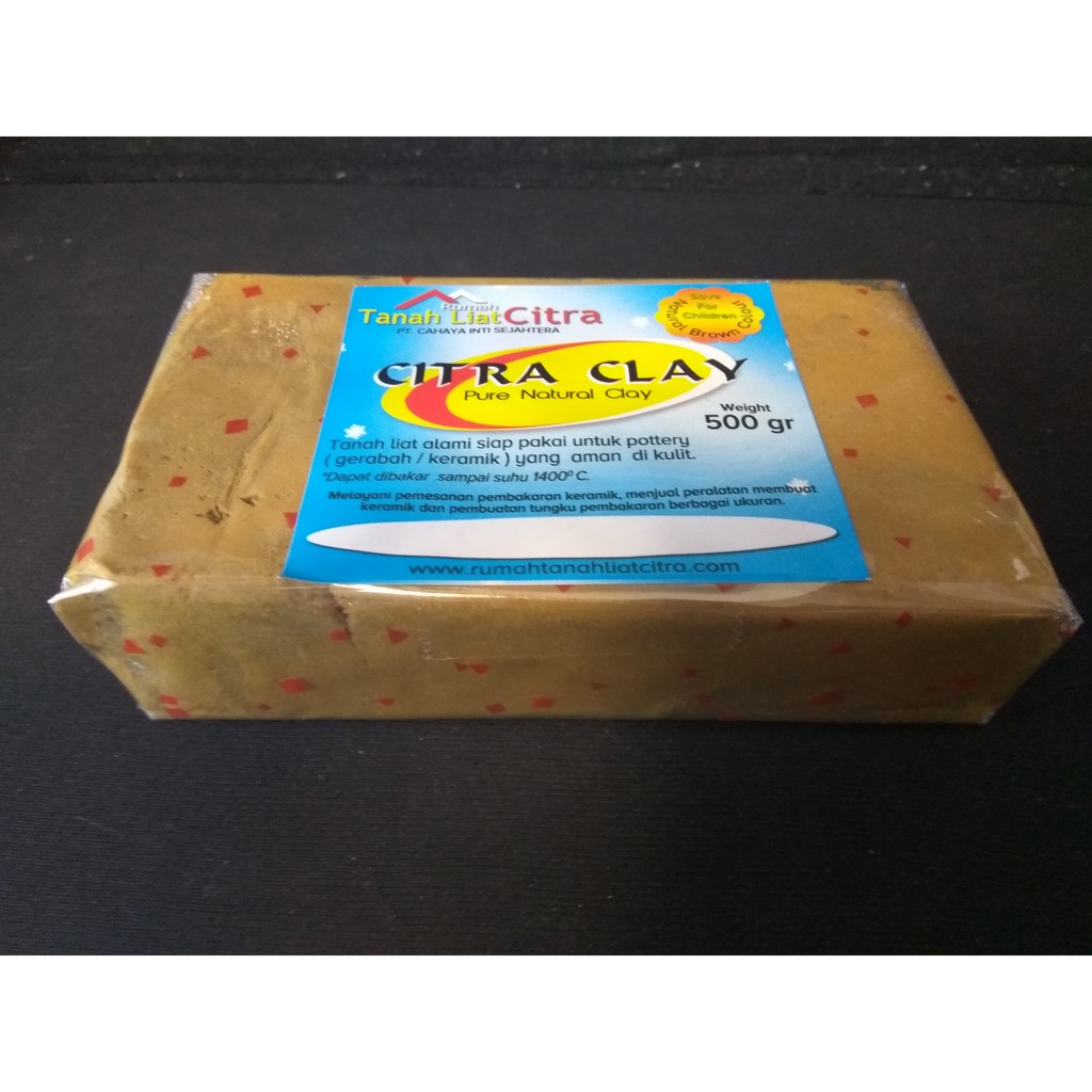 

Tanah liat 500gr