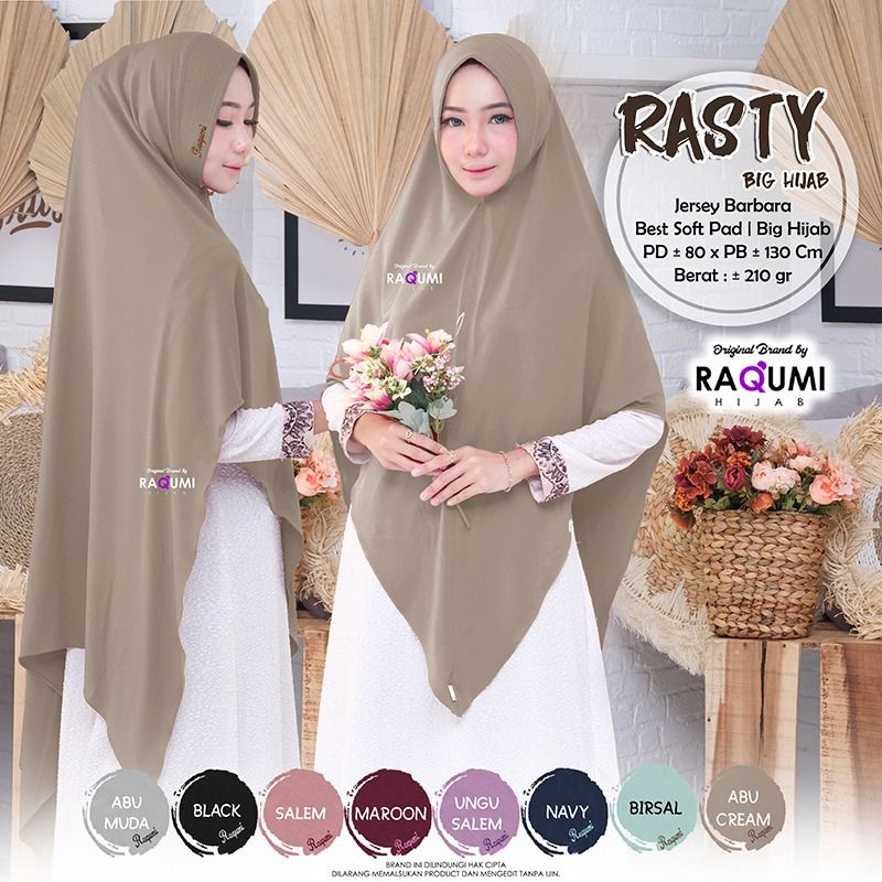 hijab-rasty big hijab ori raqumi