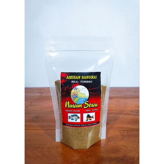 Umpan Mancing Amisan Nuwun Sewu Sangrai Nila - Tombro 120g Keringan