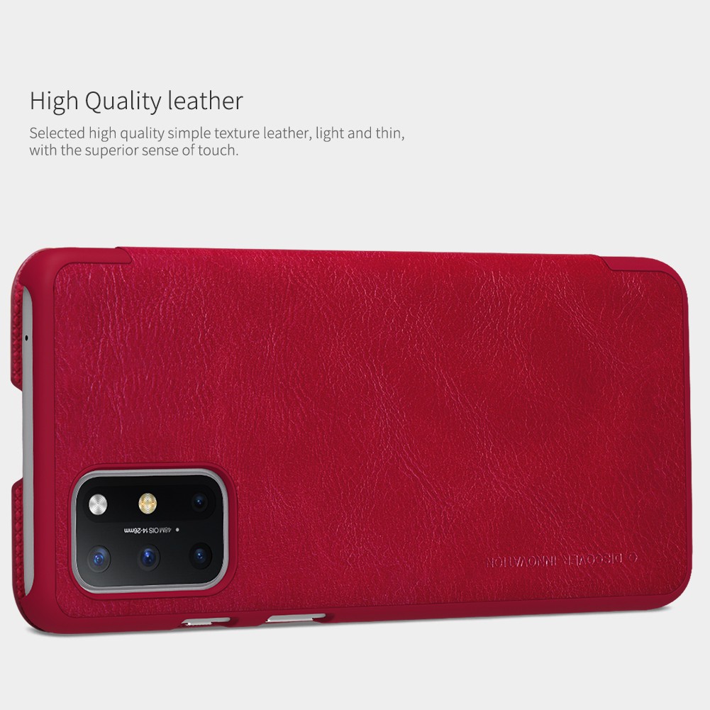 Flip Cover Oneplus 8T Nillkin Qin Leather Flip Hard Case