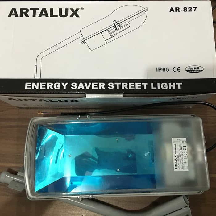 Kap Lampu Jalan E27 Merk Artalux AR827 LED Jari Spiral