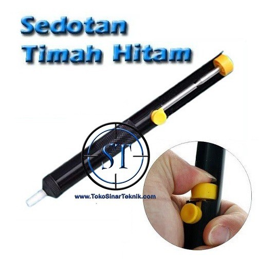 Sedotan Timah Hitam Solder Sucker Penyedot Sisa Solder kokoh Body Tebal Sedot