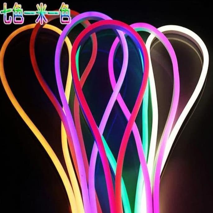 Lampu Selang Susu LED Neon Flex 50 Meter RGB
