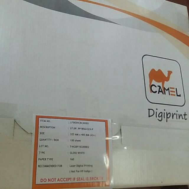 Jual Stiker Vinyl Digiprint Camel A3 Shopee Indonesia