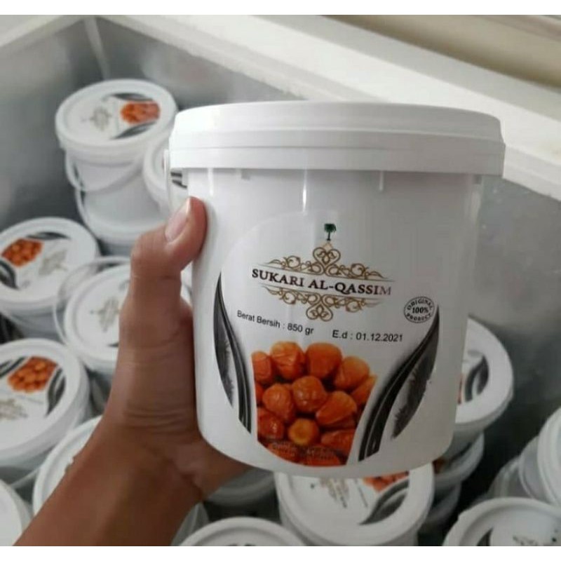 

Kurma Sukari 850 gram KEMASAN EMBER (Ruthob) - Kurma Basah 850 gr