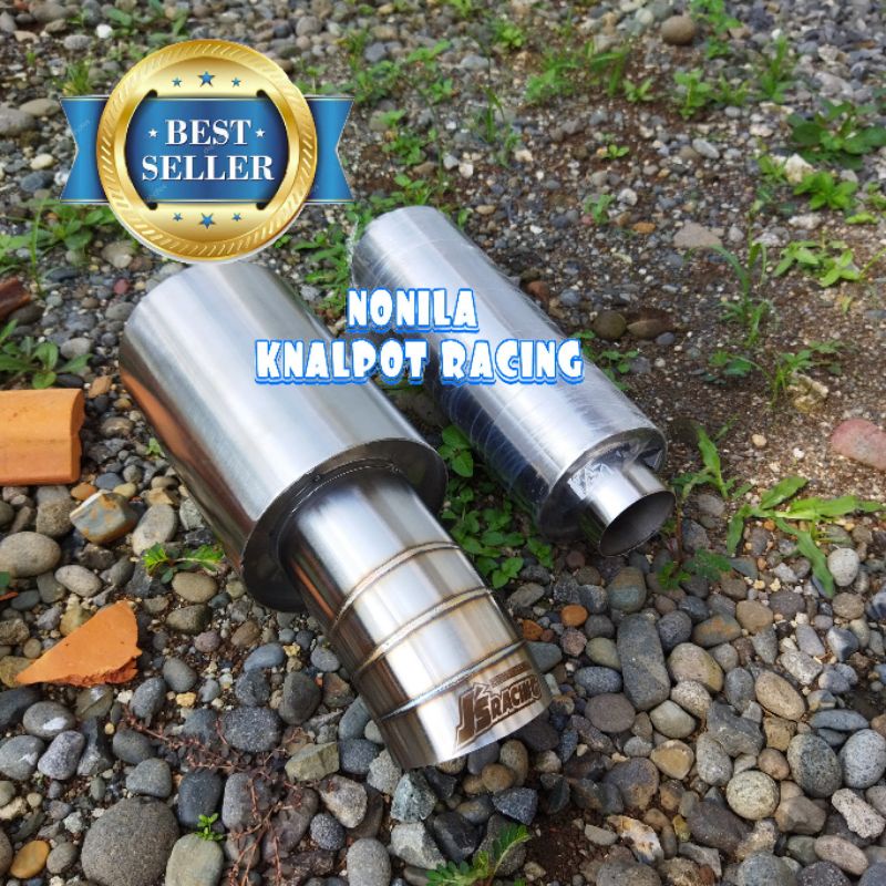 KNALPOT JS RACING + RESONATOR