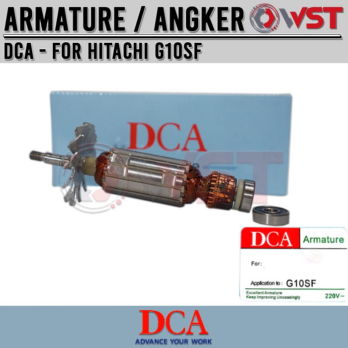 Armature untuk HITACHI G10SF DCA - Angker Gerinda HITACHI 4 inch