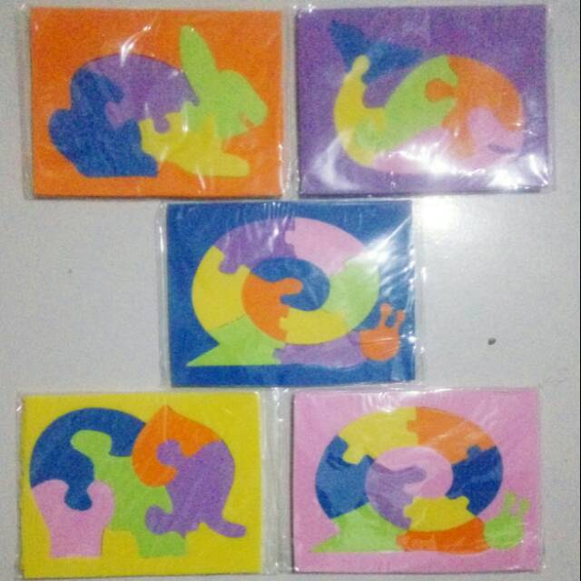 Puzzle Hewan Edukasi