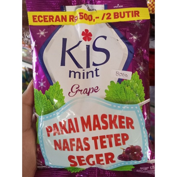 Permen kiss mint pack